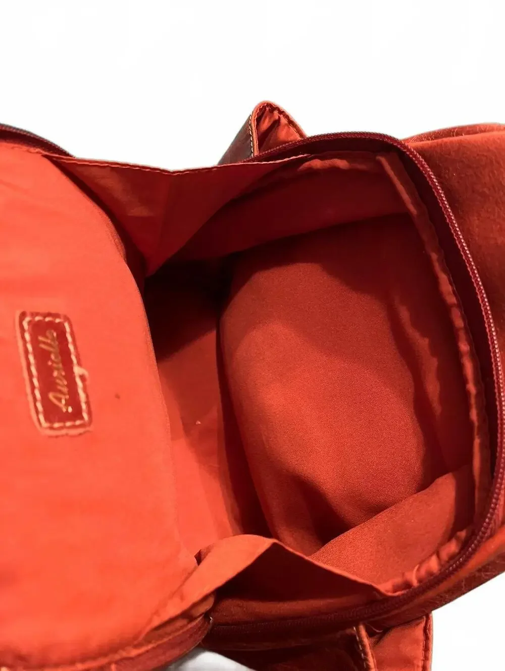 Aurielle Vintage Brown Leather Mini Backpack Sling Bag